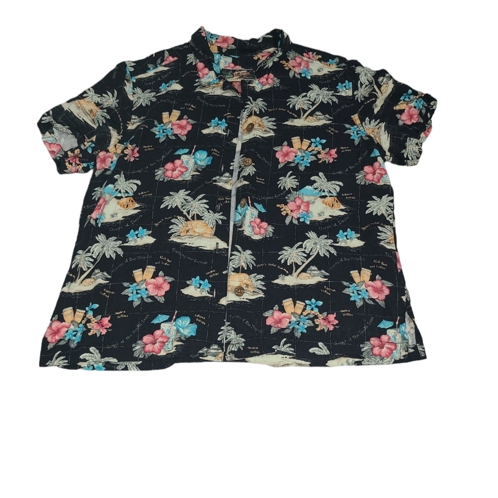 La Cabana button-down Shirt Women Size medium